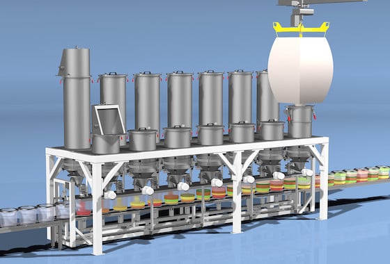 AZO COMPONENTER® Step Batching Equipment