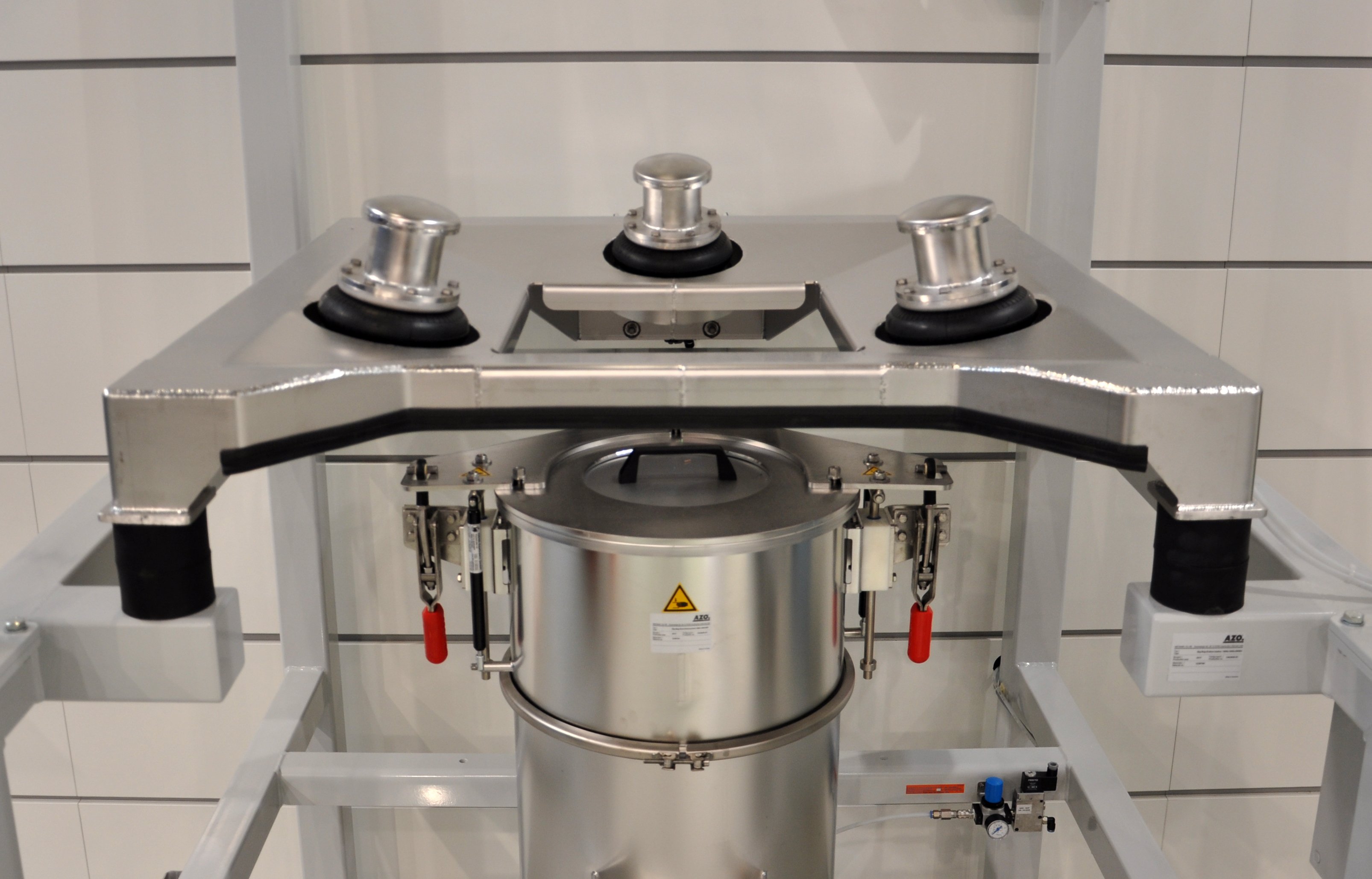 Mid-Height Modular Big Bag Unloader for Non-Free-Flowing Ingredients